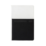 Notitieboek met A5 gelinieerde pagina's Smart Pocket kleur wit zesde weergave