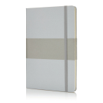 Decoratief notitieboekje A5 Artistic kleur zilver