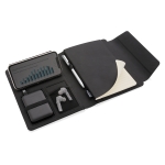 A5 schrijfmap met draadloze oplader Minimal Wireless kleur zwart