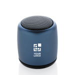 Bluetooth speaker Pocket kleur marineblauw met afdrukgebied