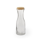 Grote glazen fles met kurk bedrukken 1L Crystal Corkcap kleur doorzichtig eerste weergave