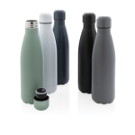 Stalen thermosflessen 500ml Lifestyle Premium kleur mintgroen algemene weergave