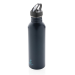 Fles bedrukken met tuit 710ml Adventure kleur marineblauw weergave met logo
