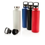 Thermosfles voor infusie en opening voor ijsblokjes 600ml Partner kleur zwart algemene weergave