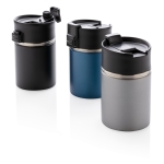 Thermosbekers met keramische binnenkant 220ml Compact kleur grijs algemene weergave