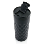 Originele thermosbeker personaliseren roestvrij staal 350ml Geometrisch kleur zwart derde weergave