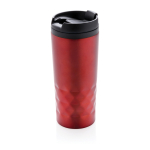 Thermosmok met geometrische vorm, 300ml, Trilliant Colors kleur rood
