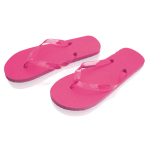 Bedrukte slippers van EVA-zool en transparante bandjes maat 36-38 Pool