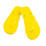 Bedrukte slippers met transparant PVC bandje maat 42-44 Pool