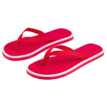 Slippers in tweekleurig design met nylon bandje maat 42-44 Summer Camp