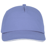 Katoenen cap laten bedrukken 175 g/m2 ClearLine Pro kleur lichtblauw tweede weergave voorkant