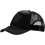 Trucker cap bedrukken van polyester en mesh 100 g/m2 Town kleur zwart