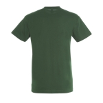 Unisex promotionele t-shirts SOL'S Regent 100% katoen 150 g/m2 kleur donkergroen achter aanzicht