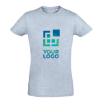 Katoenen getailleerde T shirt bedrukken SOL'S Regent Fit 150 g/m2 weergave met bedrukking