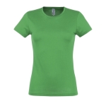 Dames T-shirts bedrukken van 100% katoen 150 g/m2 SOL'S Miss kleur groen achtste weergave
