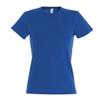 Dames T-shirts bedrukken van 100% katoen 150 g/m2 SOL'S Miss kleur koningsblauw derde weergave
