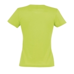 Dames T-shirts bedrukken van 100% katoen 150 g/m2 SOL'S Miss achter aanzicht
