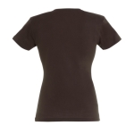 Dames T-shirts bedrukken van 100% katoen 150 g/m2 SOL'S Miss achter aanzicht