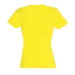 Dames T-shirts bedrukken van 100% katoen 150 g/m2 SOL'S Miss achter aanzicht