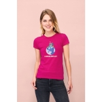 Dames T-shirts bedrukken van 100% katoen 150 g/m2 SOL'S Miss