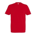 Gepersonaliseerde unisex 100% katoenen T-shirt 190 g/m2 SOL'S Imperial kleur rood vijfde weergave