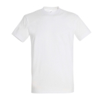 Gepersonaliseerde unisex 100% katoenen T-shirt 190 g/m2 SOL'S Imperial kleur wit negende weergave