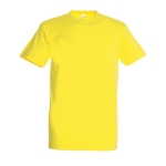 Gepersonaliseerde unisex 100% katoenen T-shirt 190 g/m2 SOL'S Imperial kleur geel zesde weergave