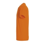 Gepersonaliseerde unisex 100% katoenen T-shirt 190 g/m2 SOL'S Imperial kleur oranje zij aanzicht