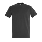 Gepersonaliseerde unisex 100% katoenen T-shirt 190 g/m2 SOL'S Imperial kleur titanium