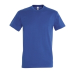 Gepersonaliseerde unisex 100% katoenen T-shirt 190 g/m2 SOL'S Imperial kleur koningsblauw derde weergave