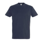 Gepersonaliseerde unisex 100% katoenen T-shirt 190 g/m2 SOL'S Imperial kleur donkerblauw zevende weergave