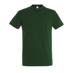 Gepersonaliseerde unisex 100% katoenen T-shirt 190 g/m2 SOL'S Imperial kleur donkergroen sfeervolle weergave