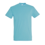 Gepersonaliseerde unisex 100% katoenen T-shirt 190 g/m2 SOL'S Imperial kleur lichtblauw