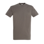 Gepersonaliseerde unisex 100% katoenen T-shirt 190 g/m2 SOL'S Imperial kleur taupe tiende weergave