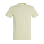Gepersonaliseerde unisex 100% katoenen T-shirt 190 g/m2 SOL'S Imperial kleur lichtgeel achtste weergave
