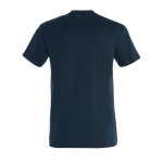 Gepersonaliseerde unisex 100% katoenen T-shirt 190 g/m2 SOL'S Imperial kleur petrol blauw achter aanzicht