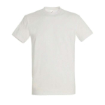 Gepersonaliseerde unisex 100% katoenen T-shirt 190 g/m2 SOL'S Imperial kleur gebroken wit zevende weergave