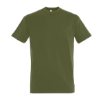 Gepersonaliseerde unisex 100% katoenen T-shirt 190 g/m2 SOL'S Imperial kleur olijfgroen