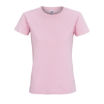 Dames T-shirt gemaakt van 100% katoen 190 g/m2 SOL'S Imperial kleur rose paztel