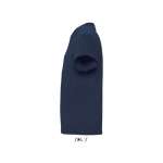 Gepersonaliseerde 100% katoenen t-shirt 150 g/m2 SOL'S Victory kleur marineblauw zij aanzicht
