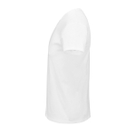 Unisex t-shirt van 100% biologisch katoen, 140 g/m2 SOL'S Epic kleur wit zij aanzicht
