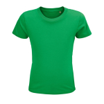 Kinder t-shirt van 100% biologisch katoen 150 g/m2 SOL'S Crusader kleur groen achtste weergave