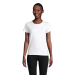 Reclame T-shirt voor dames van 175 g/m2 biologisch katoen SOL'S Pioneer kleur wit foto weergave
