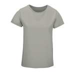 Reclame T-shirt voor dames van 175 g/m2 biologisch katoen SOL'S Pioneer kleur beige