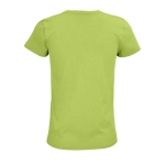 Reclame T-shirt voor dames van 175 g/m2 biologisch katoen SOL'S Pioneer achter aanzicht