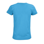 Reclame T-shirt voor dames van 175 g/m2 biologisch katoen SOL'S Pioneer achter aanzicht