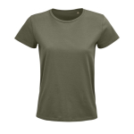 Reclame T-shirt voor dames van 175 g/m2 biologisch katoen SOL'S Pioneer negende weergave