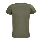 Reclame T-shirt voor dames van 175 g/m2 biologisch katoen SOL'S Pioneer achter aanzicht