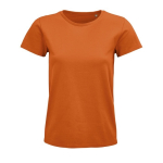 Reclame T-shirt voor dames van 175 g/m2 biologisch katoen SOL'S Pioneer