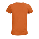 Reclame T-shirt voor dames van 175 g/m2 biologisch katoen SOL'S Pioneer achter aanzicht